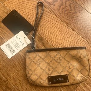 L.A.M.B. Wristlet Pouch NEW